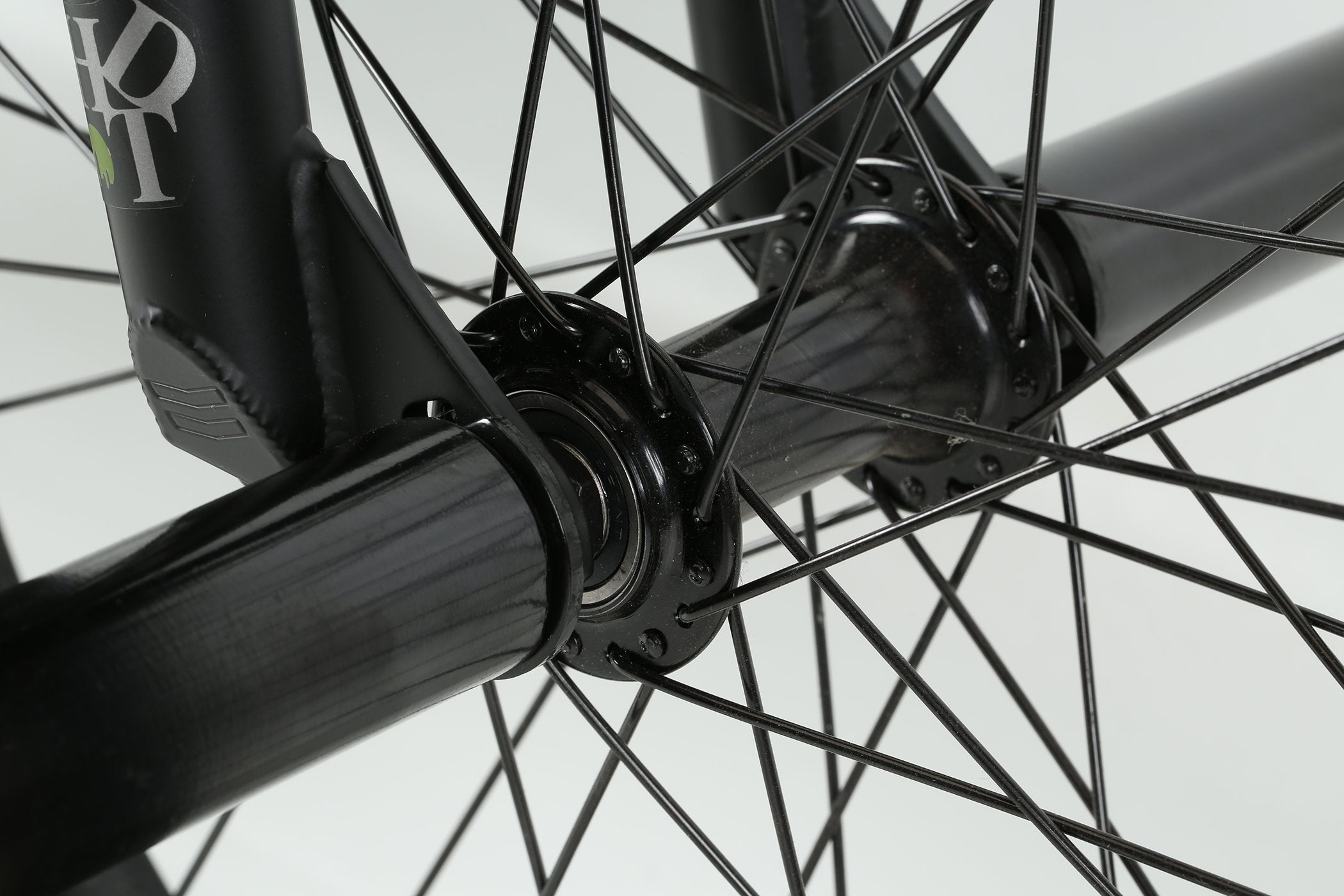 Haro Downtown DLX Army Green 2021 - BMX Complete Front Hub Double Pegs