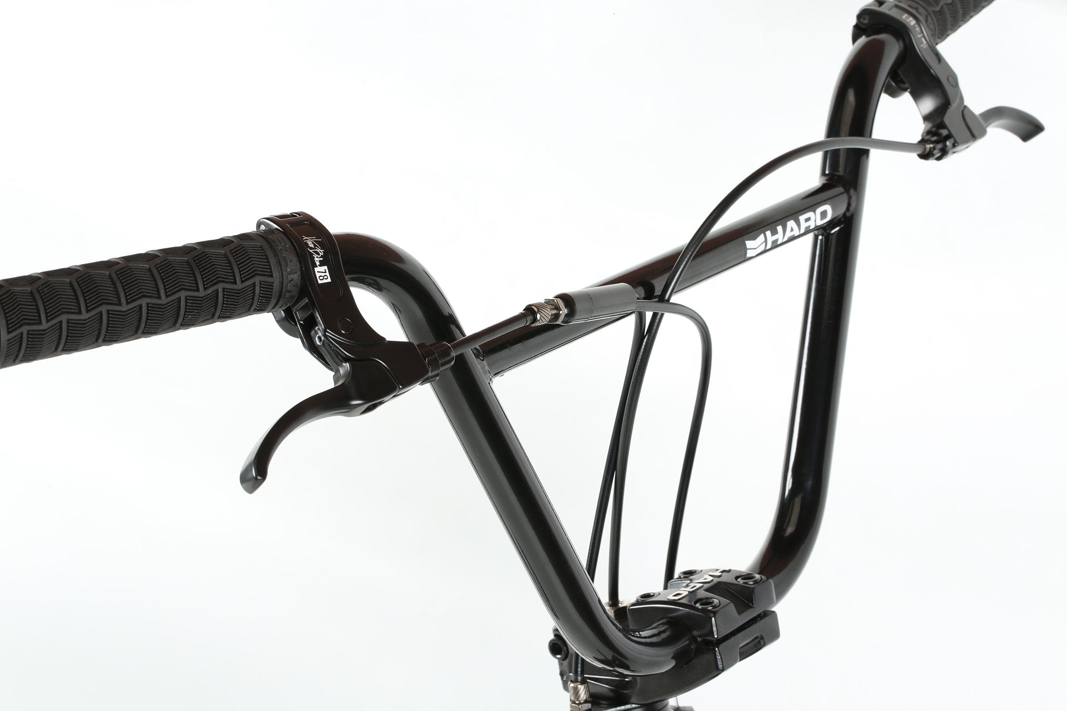 Haro Downtown DLX White 2021 - BMX Complete Double Brake Bars