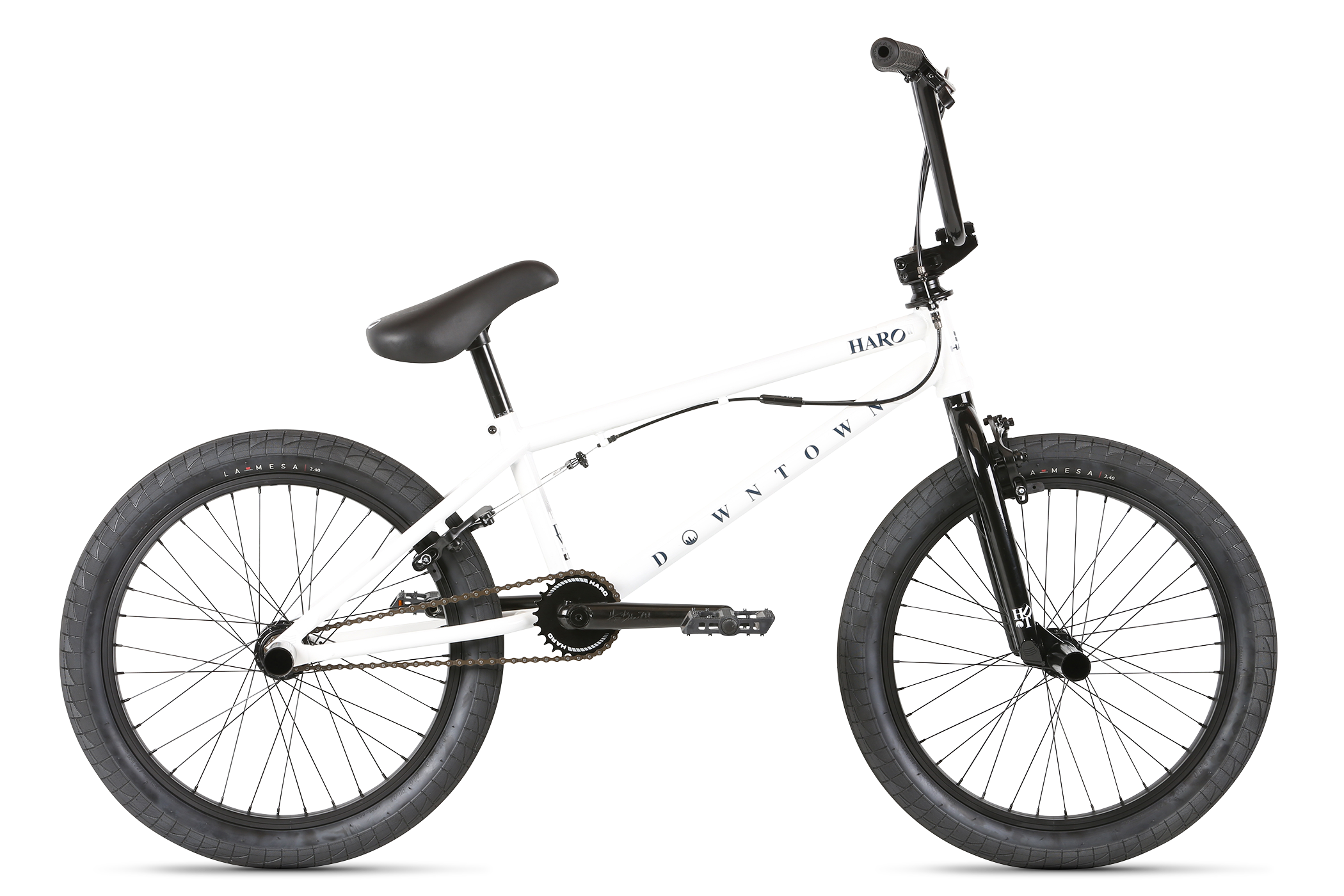 Haro Downtown DLX White 2021 - BMX Complete