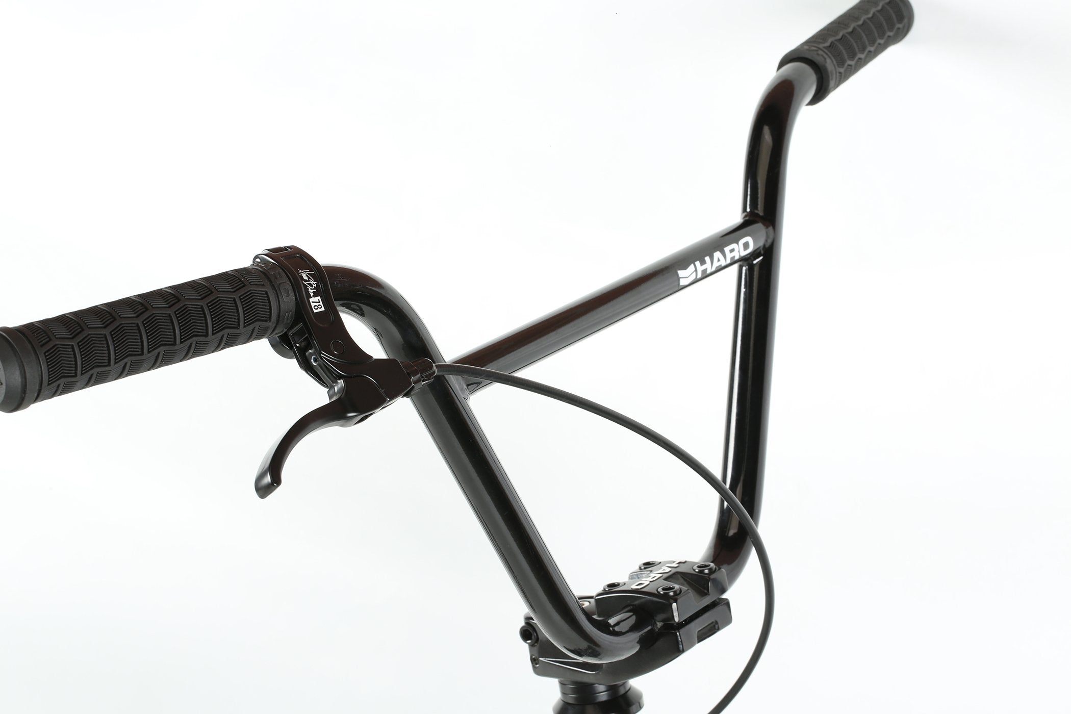 Haro Downtown White 2021 - BMX Complete Bar Lever Grips