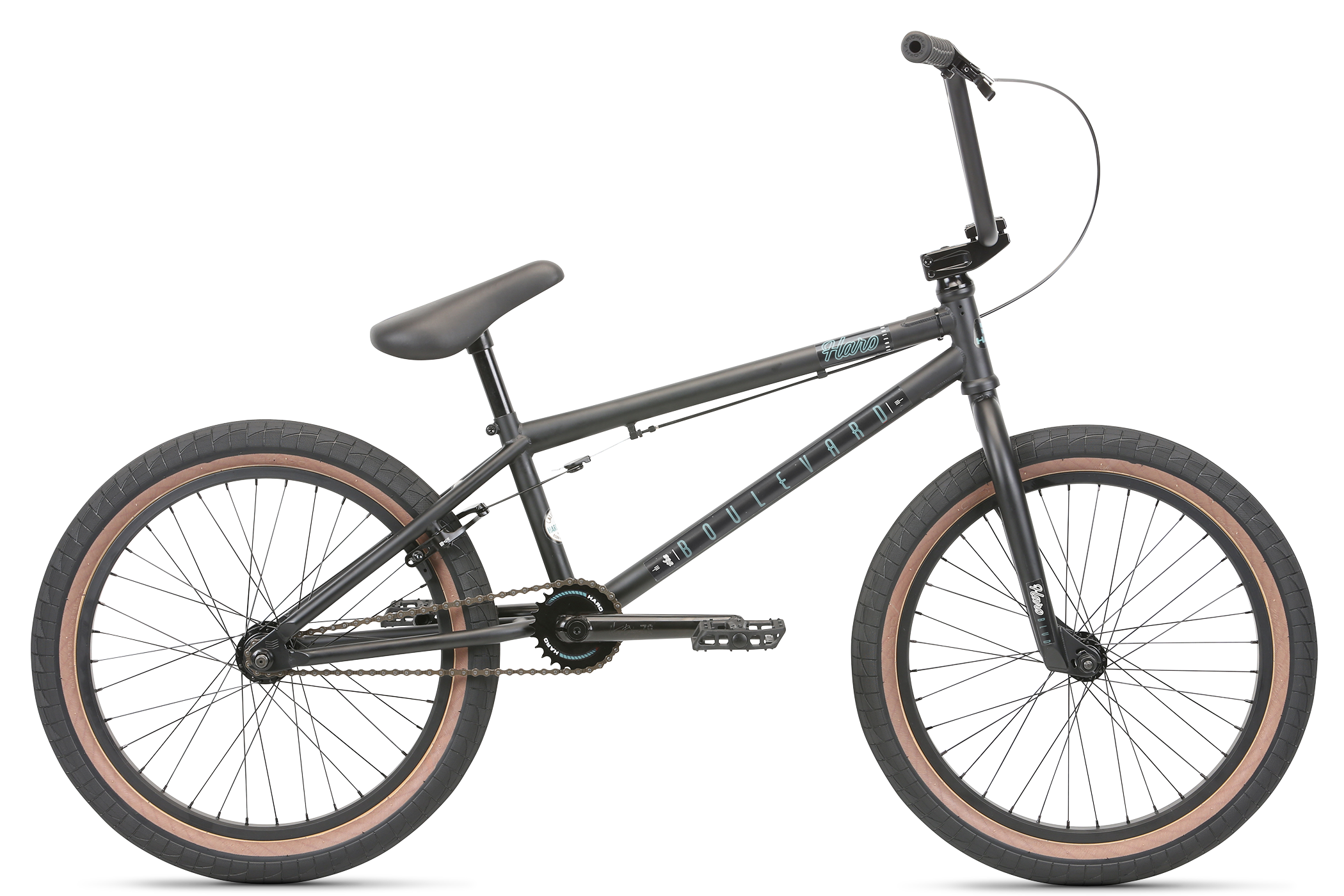 Haro Boulevard Matte Black 2021 - BMX Complete Full