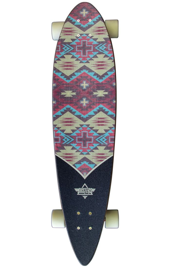 Dusters Cruisin Nomad Multi 37" - Longboard Complete Griptape Design Printed