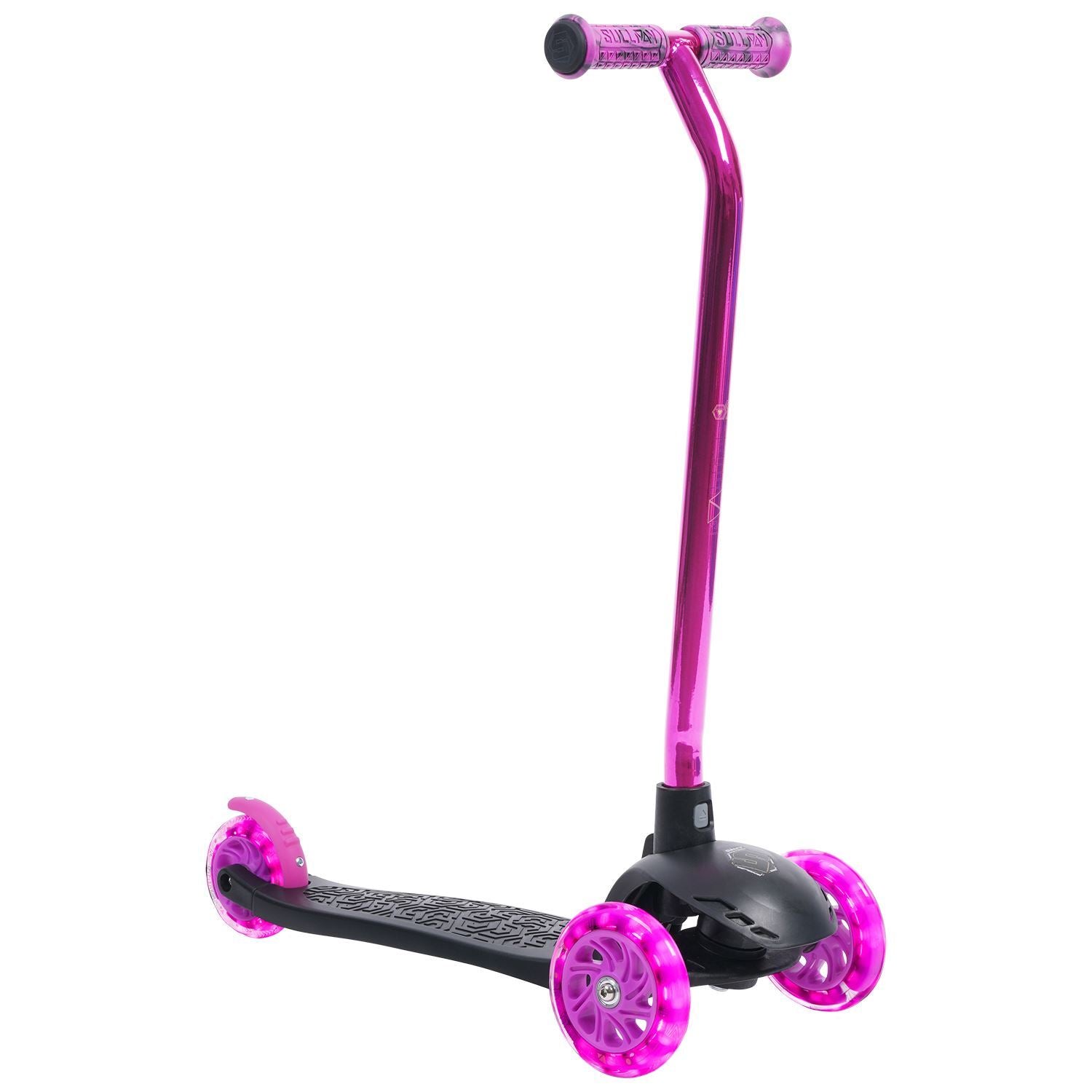 Sullivan Lean N Glide Tri Scooter - Kick Scooter Pink Black