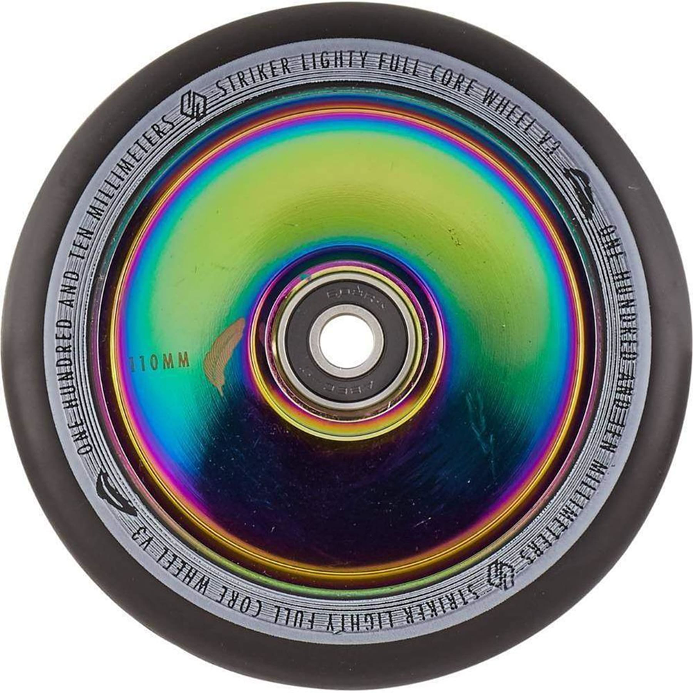 Striker Lighty Fullcore 110mm (PAIR) - Scooter Wheels Neochrome Rainbow