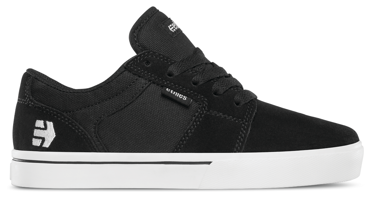 Etnies Kids Barge LS Black/White - Shoes
