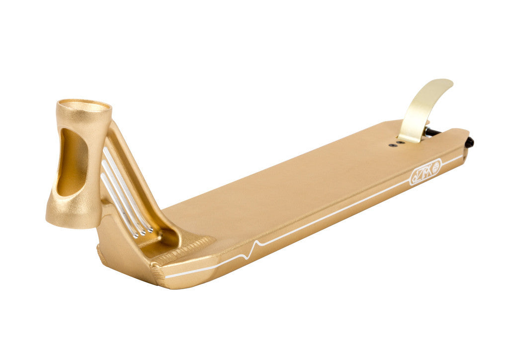 Scooter deck for freestyle scooter, Bronze