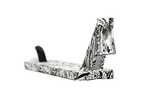 Scooter deck for freestyle scooter, Floral