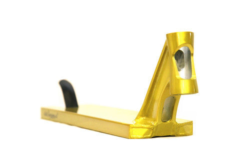 Scooter deck for freestyle scooter, Gold