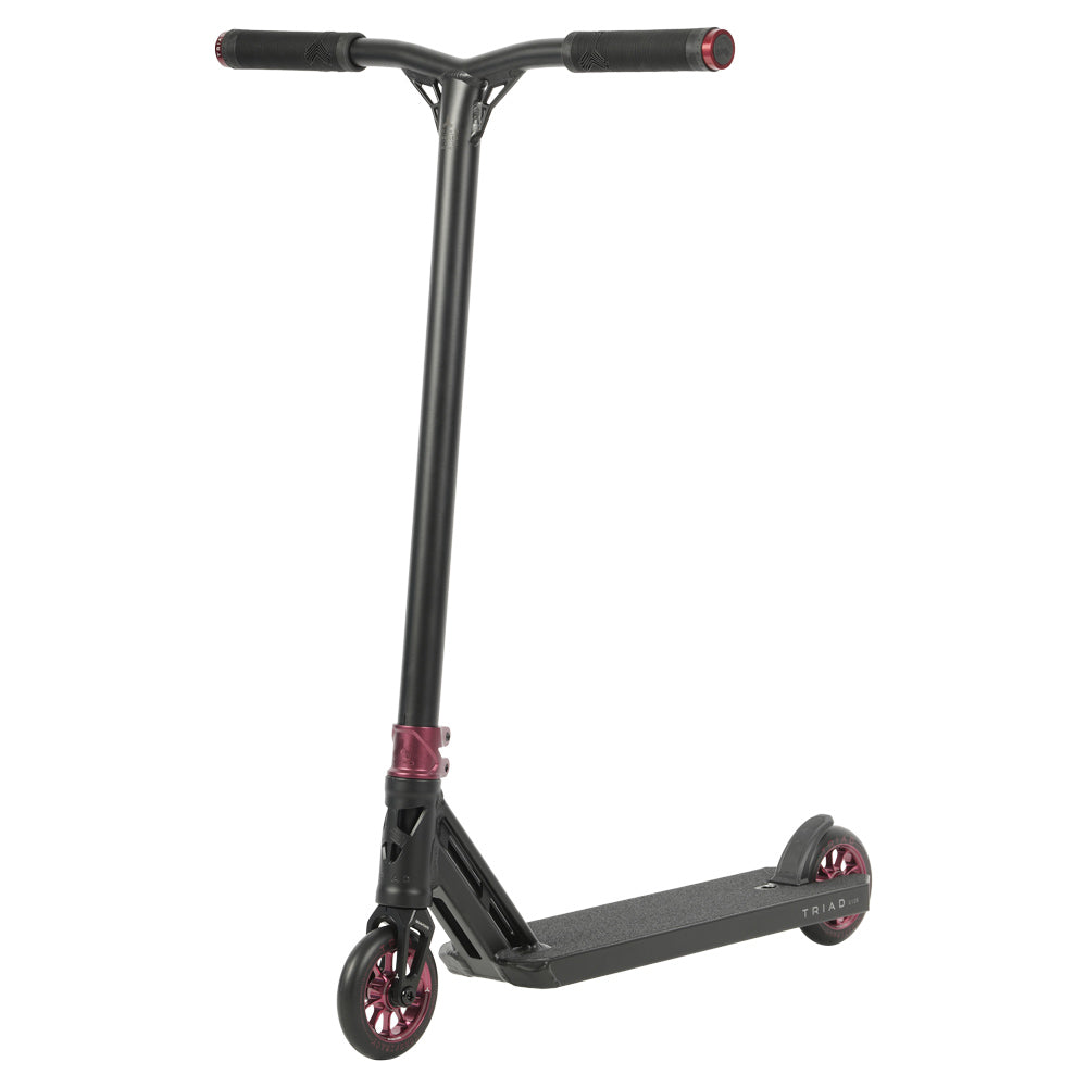 Triad C120 Rabid Black / Red Park Freestyle Scooter LEft