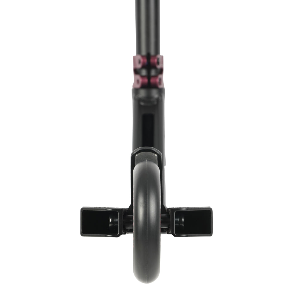 Triad C120 Rabid Black / Red Park Freestyle Scooter Angle Back