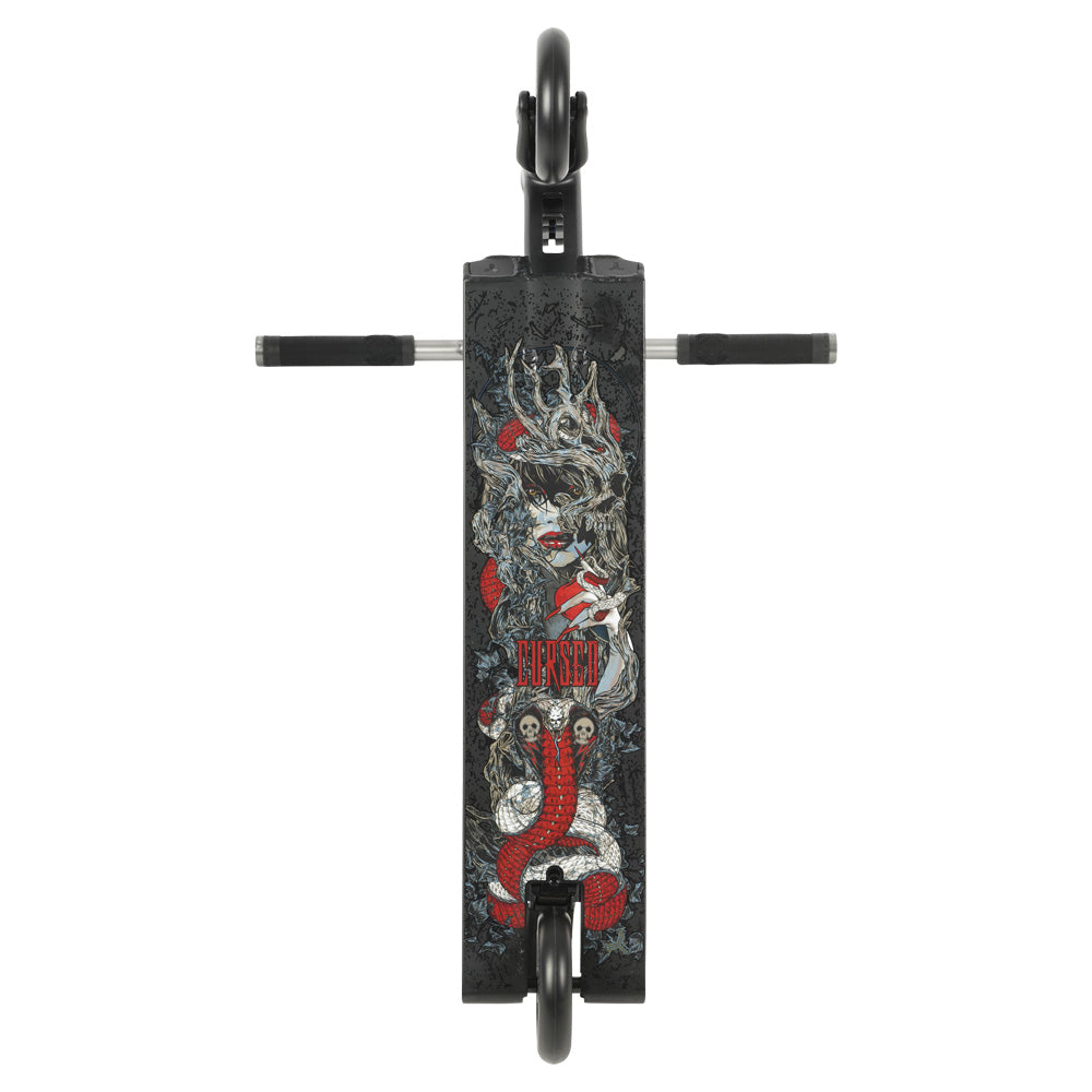 Triad Hellion Black Street / Hybrid Freestyle Scooter CB130 Bottom Deck Design
