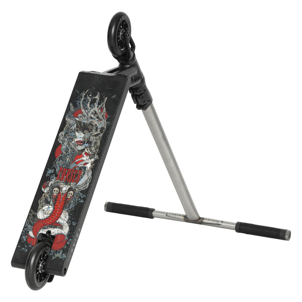 Triad Hellion Black Street / Hybrid Freestyle Scooter CB140 Flip