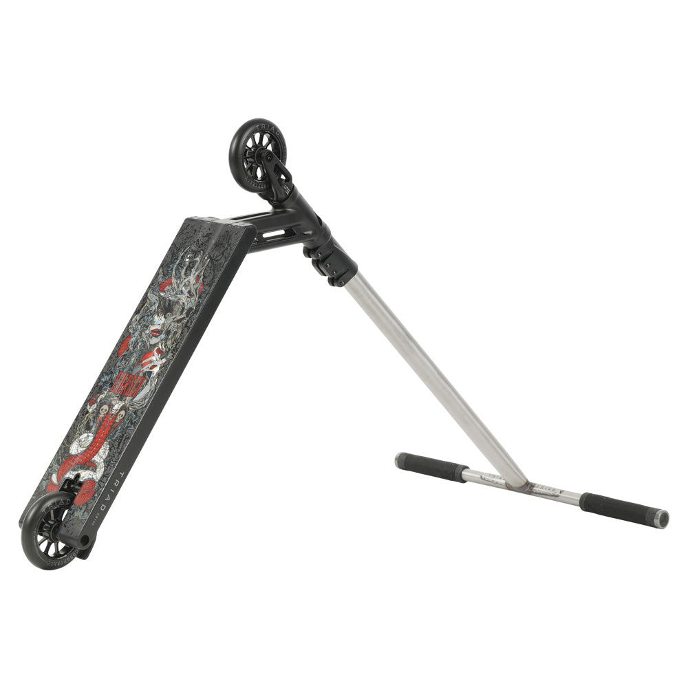 Triad Hellion Black Street / Hybrid Freestyle Scooter CB140 Flip