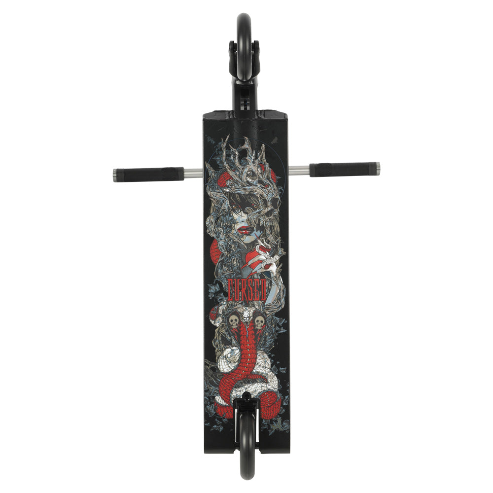 Triad Hellion Black Street / Hybrid Freestyle Scooter CB140 Bottom Deck Design