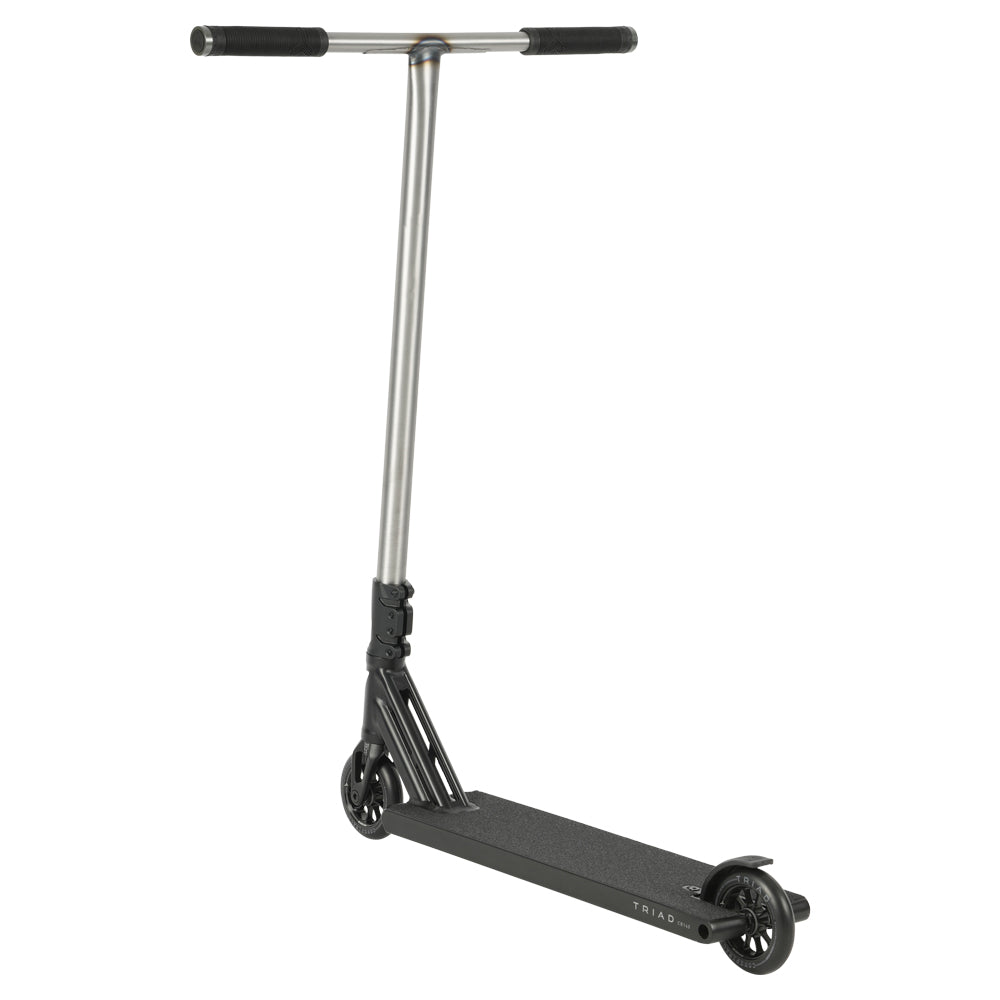 Triad Hellion Black Street / Hybrid Freestyle Scooter CB140 Left Angle Back