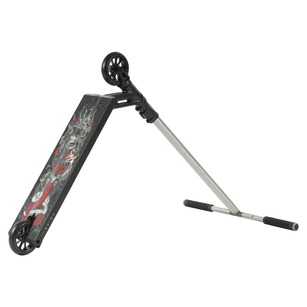 Triad Hellion Black Street / Hybrid Freestyle Scooter CB152 Flip