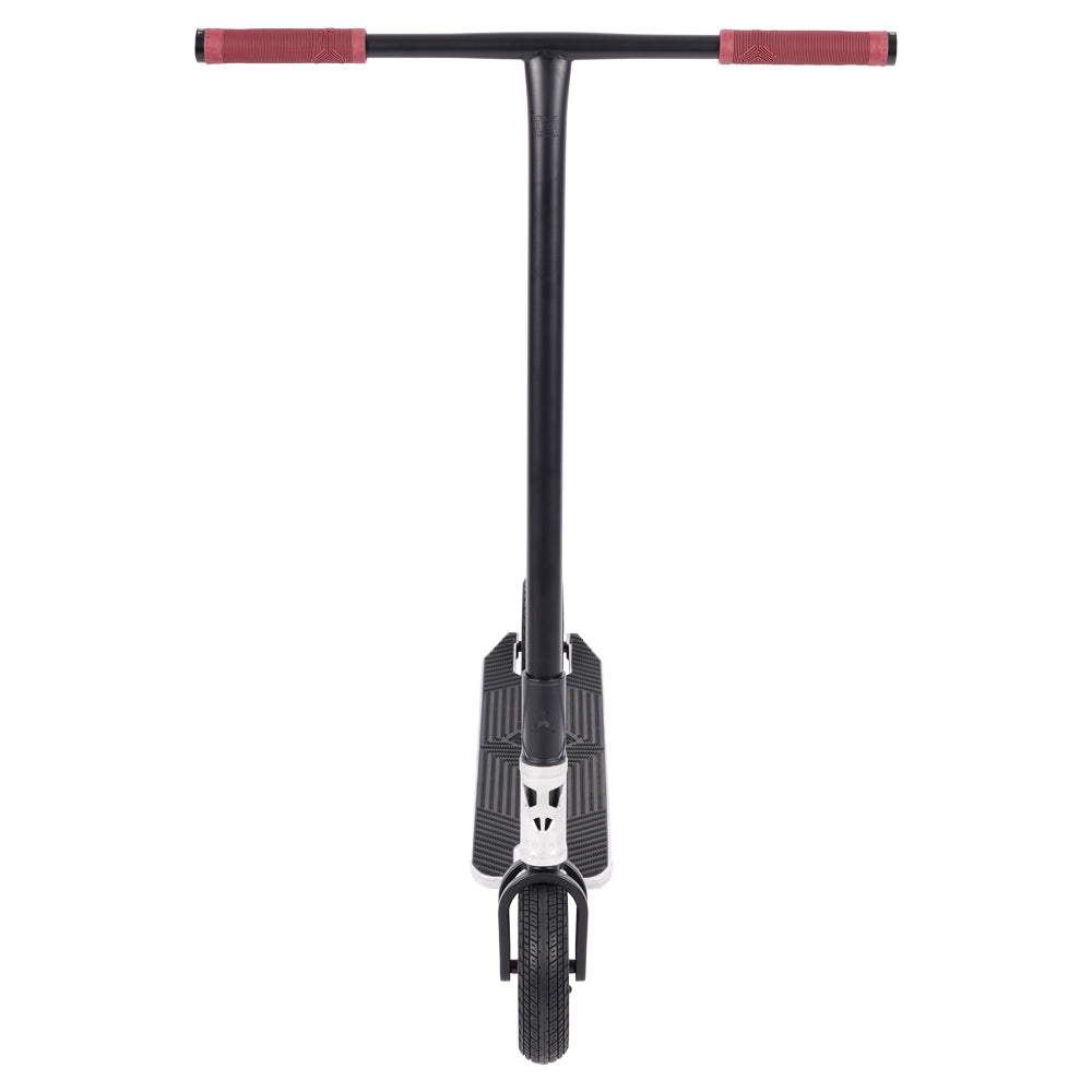 Triad Shape Shifter Raw Black Red Dirt Scooter Front