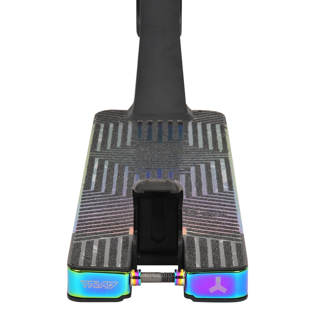 Triad Diablo - Scooter Deck Black Neo Spilt Rear deck Ends