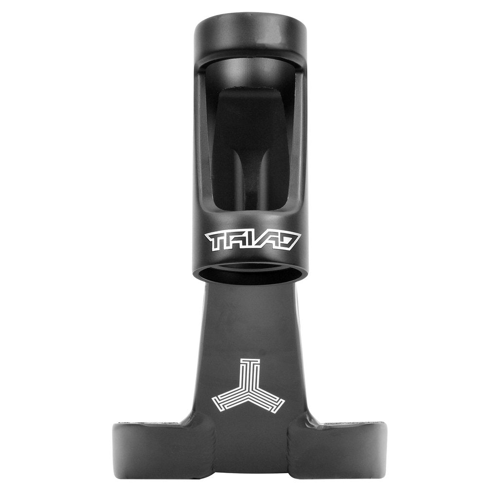 Triad Diablo - Scooter Deck Black Silver Spilt Front Headtube