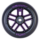 Oath Binary 110x24mm Scooter Wheels Black Purple