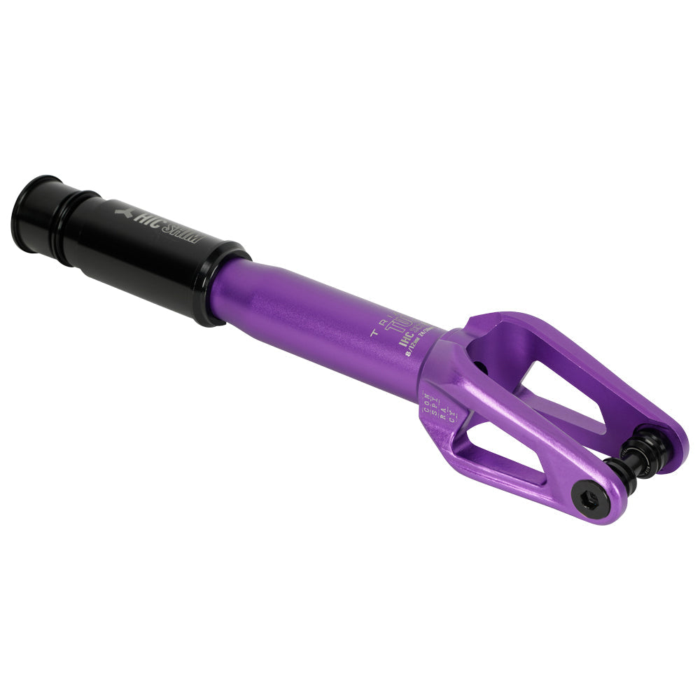 Triad Conspiracy TUC (Triad Universal Compression) Freestyle Scooter Fork Purple Back