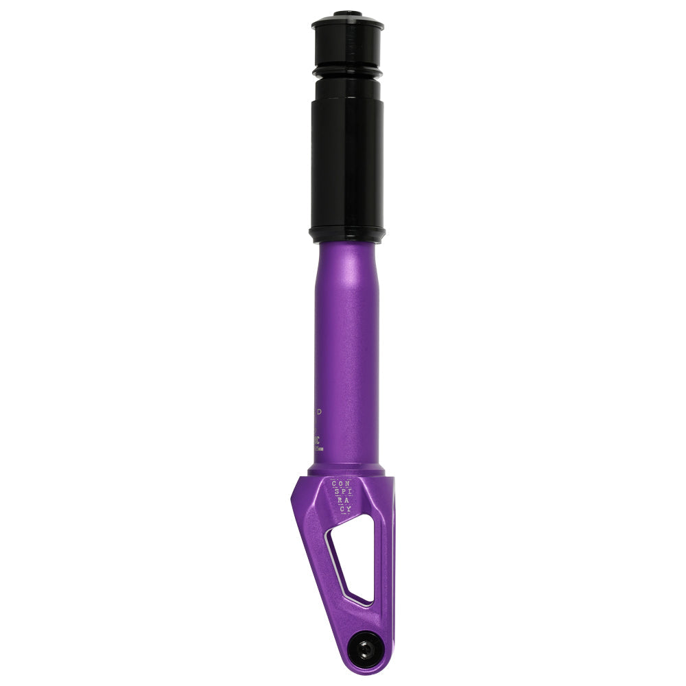 Triad Conspiracy TUC (Triad Universal Compression) Freestyle Scooter Fork Purple Side