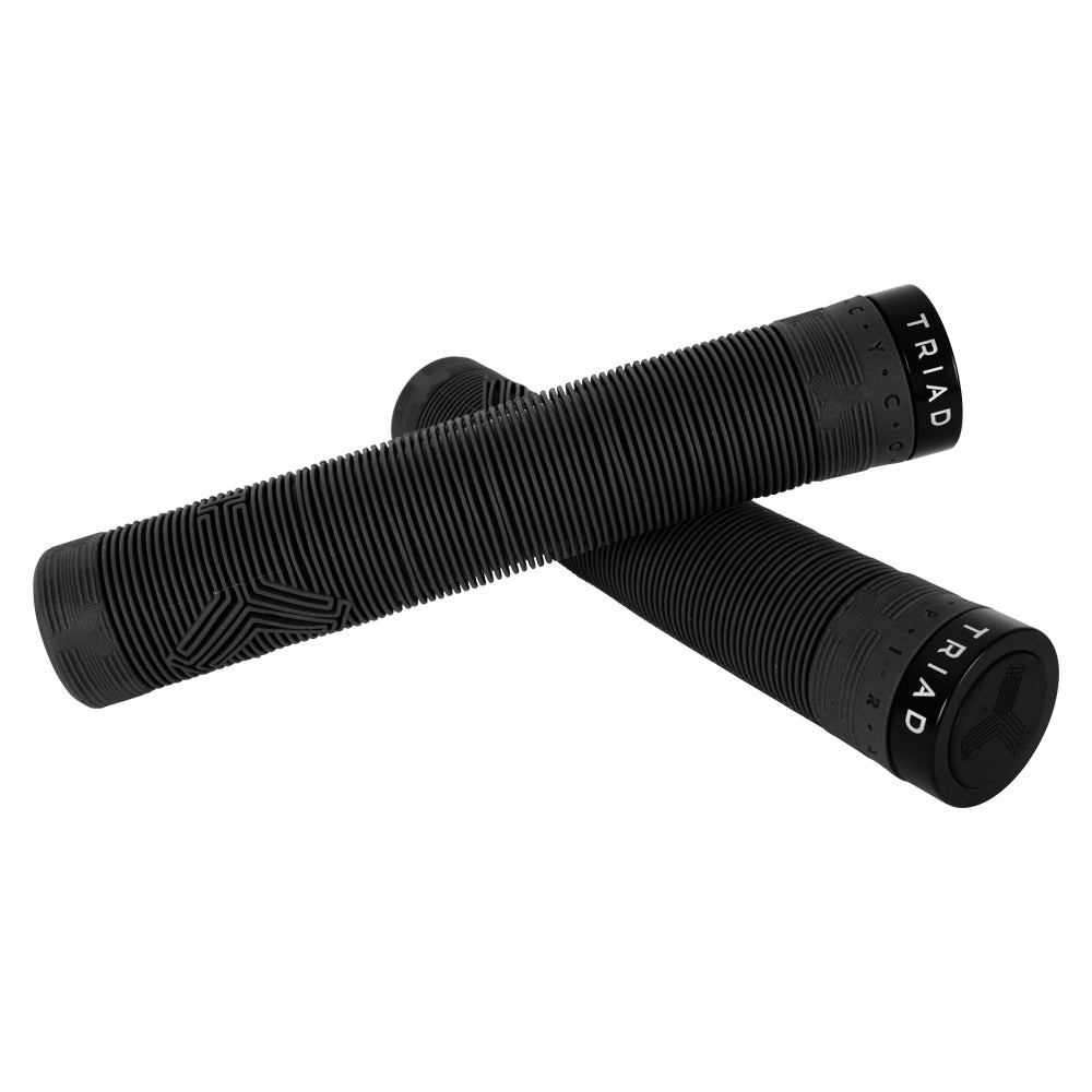 Triad Conspiracy 155mm Grips Black Crossed