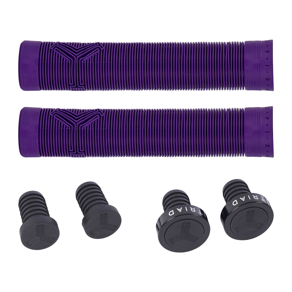 Triad Conspiracy 155mm Grips Purple Bar Ends