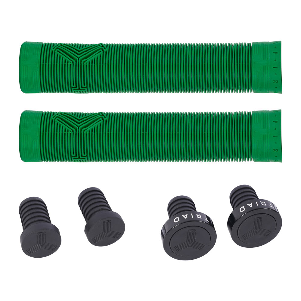 Triad Conspiracy 155mm Grips Green Bar Ends