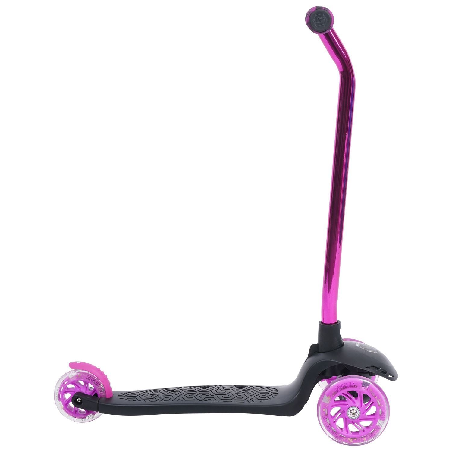 Sullivan Lean N Glide Tri Scooter - Kick Scooter Pink Black Right Side