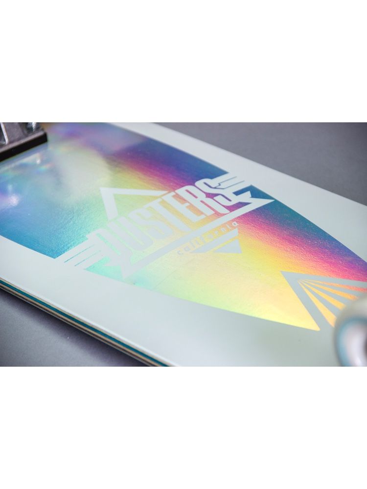 Dusters Cazh Cosmic Holographic 29.5" - Cruiser Complete Graphic Close Up