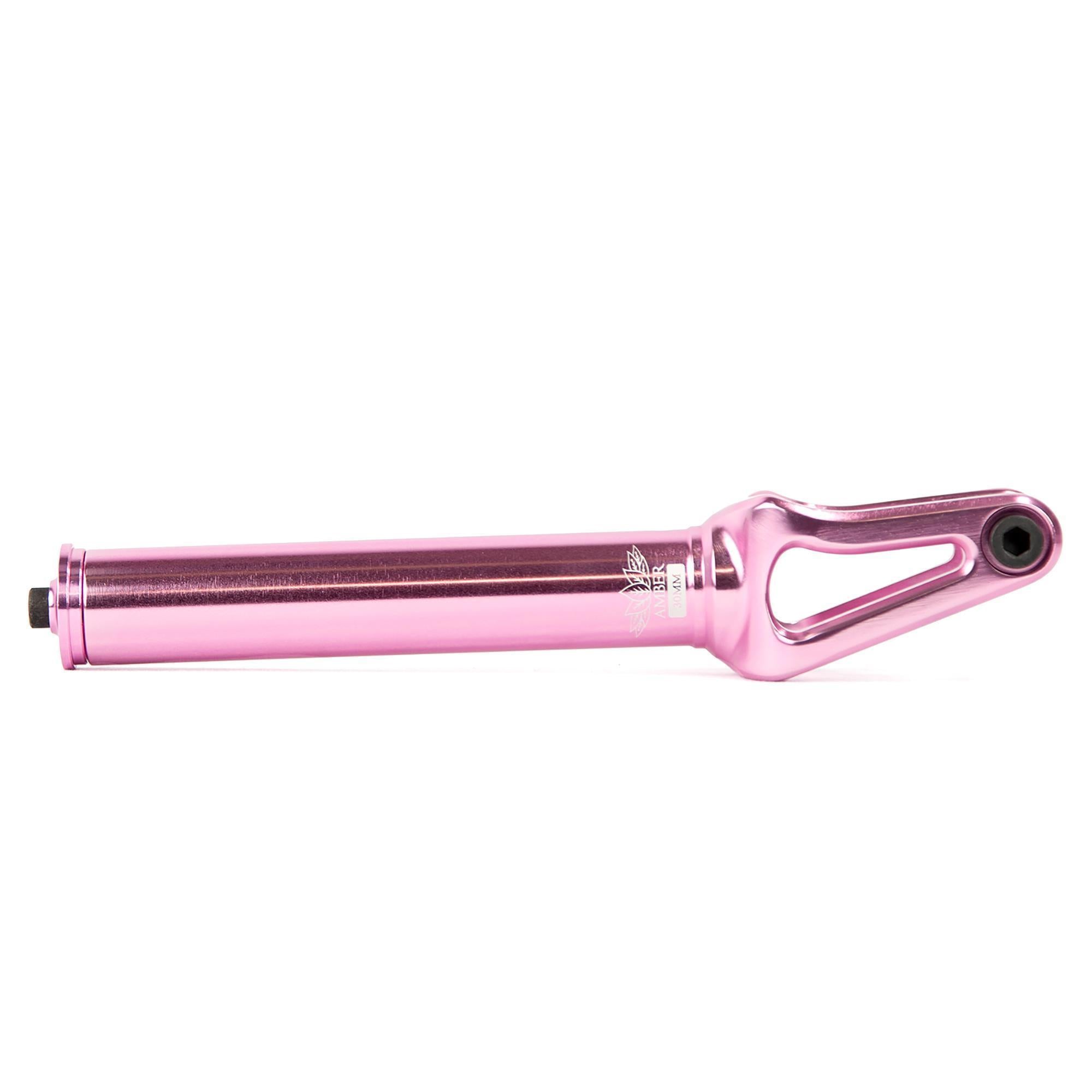 North Scooters Amber 30mm - Scooter Fork Rose Gold Side View