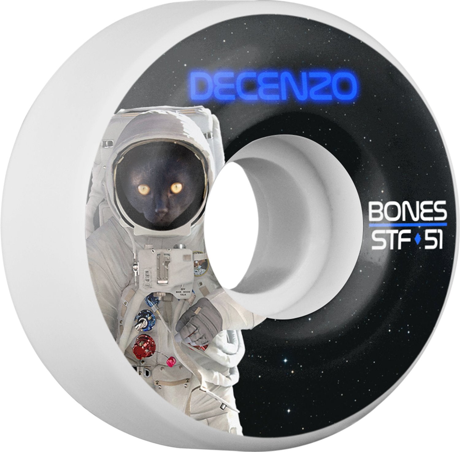 Bones STF Decenzo Catstronaut V2 - Skateboard Wheels