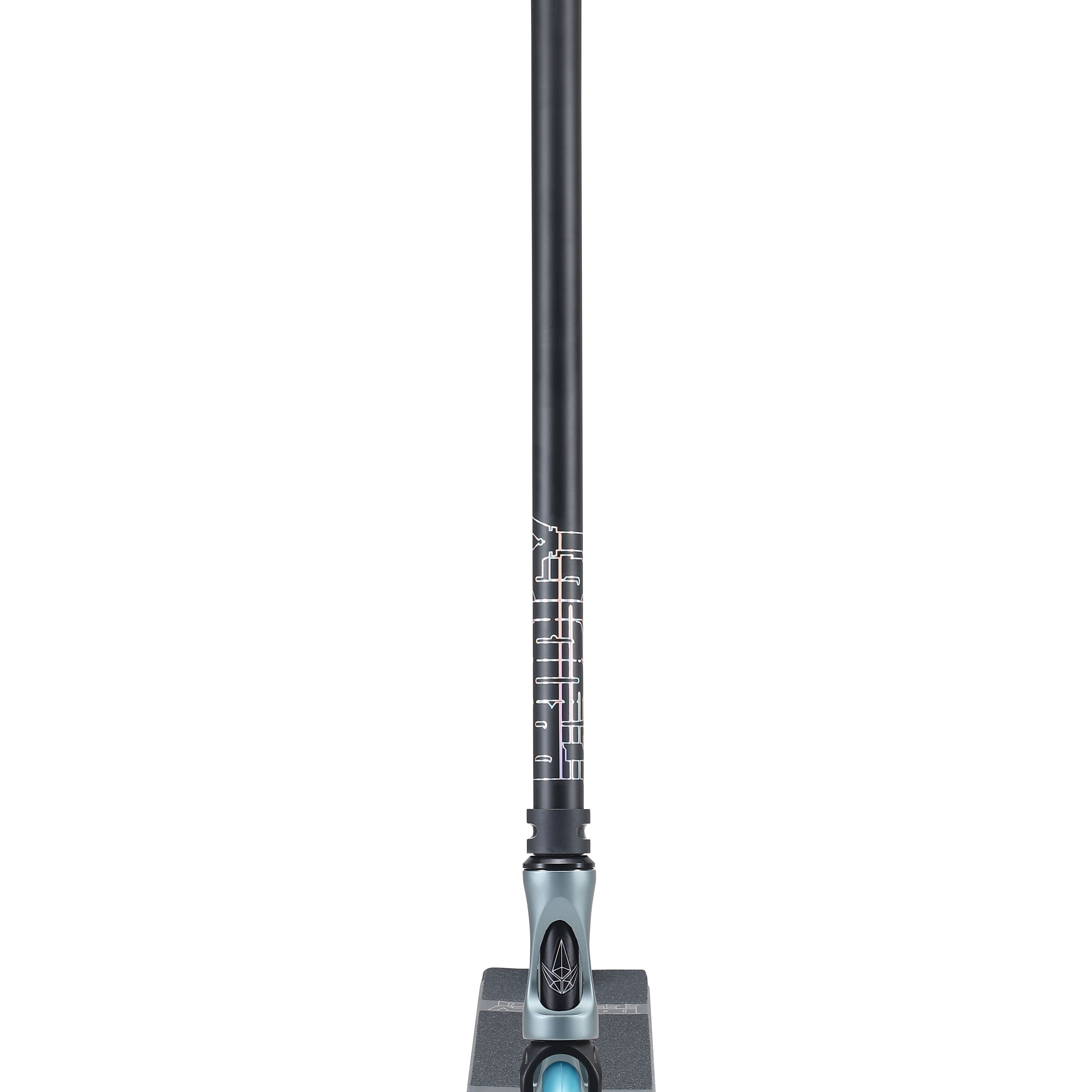 Envy Prodigy S8 Street Edition - Scooter Complete Grey Teal Front View