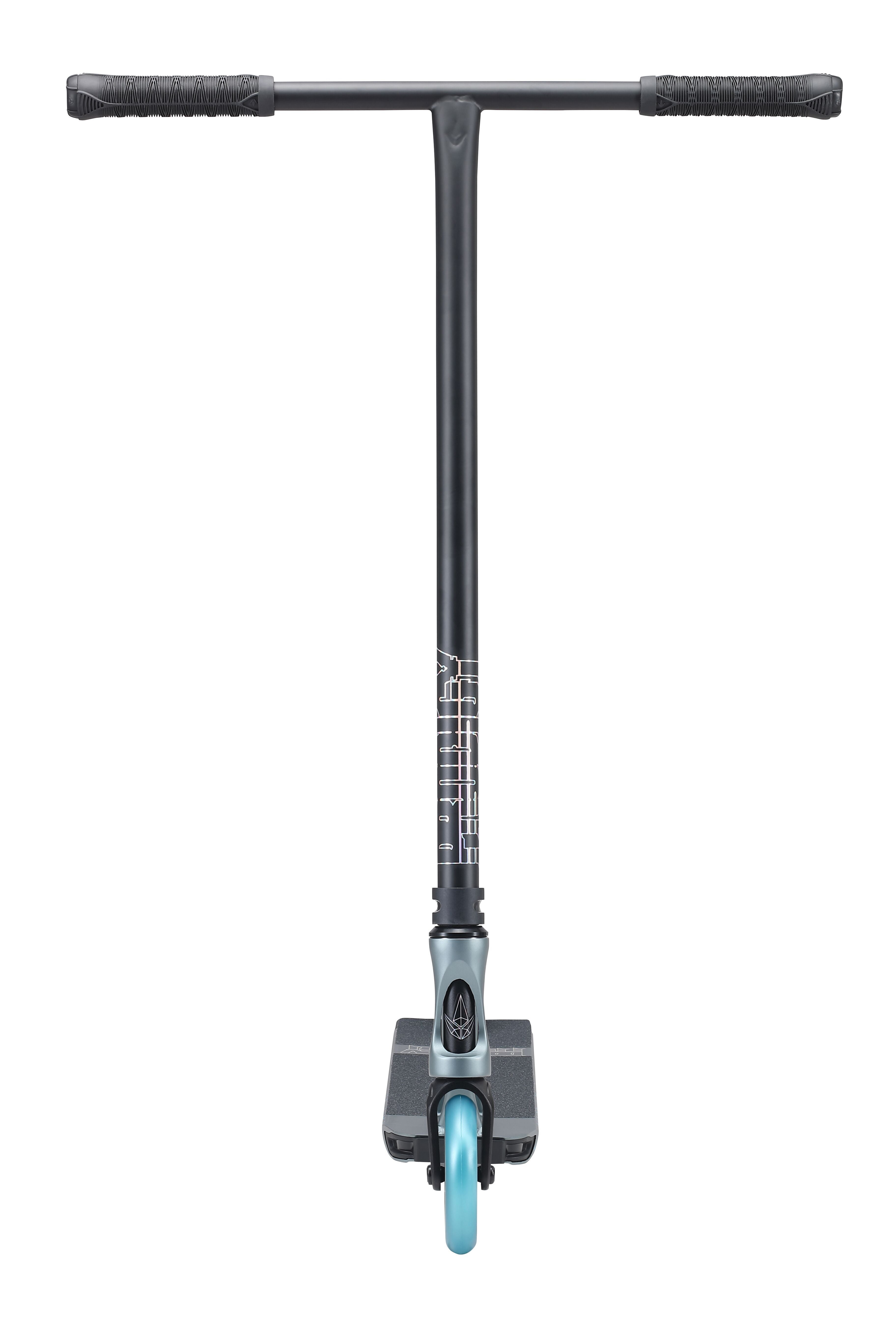 Envy Prodigy S8 Street Edition - Scooter Complete Grey Teal Front View