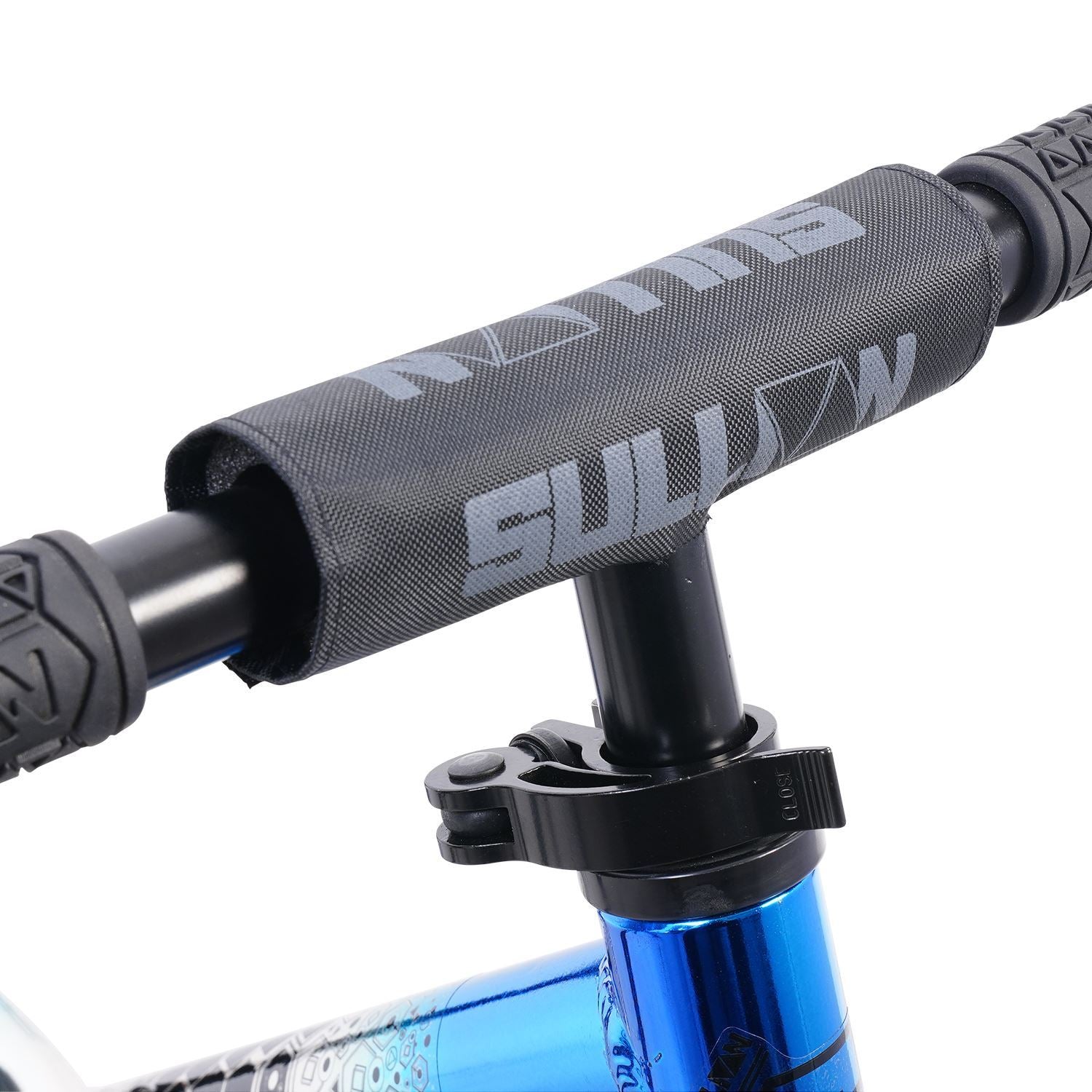Sullivan Evade 12in - Balance Bike Blue Black Silver  Bar Protection