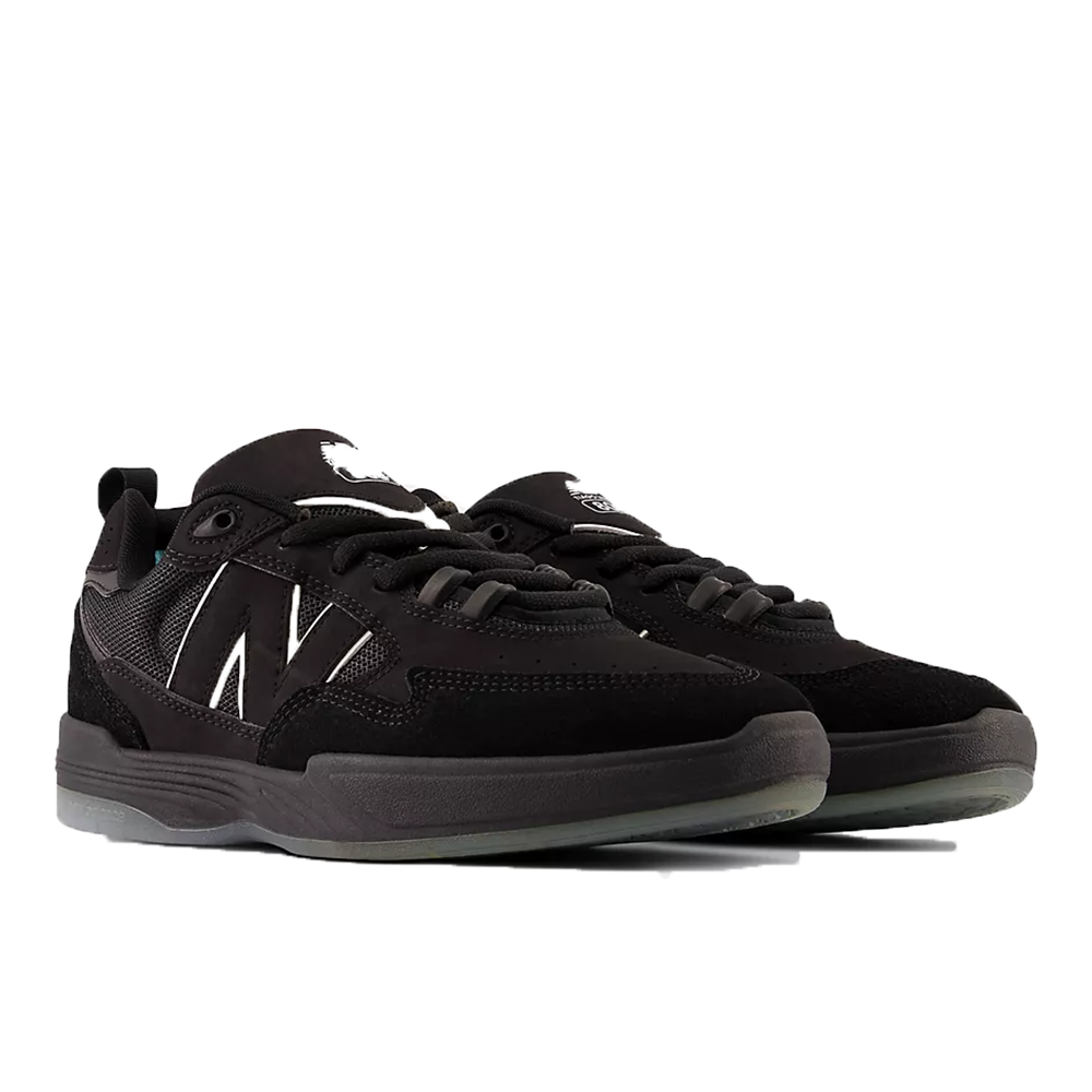 New Balance Numeric Tiago Lemos 808 Black Black Shoes Pair