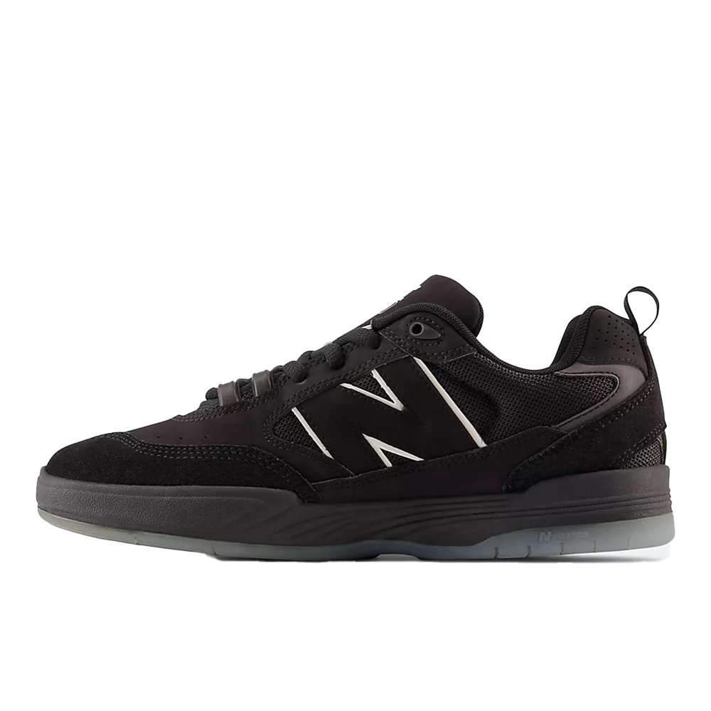 New Balance Numeric Tiago Lemos 808 Black Black Shoes Inside View