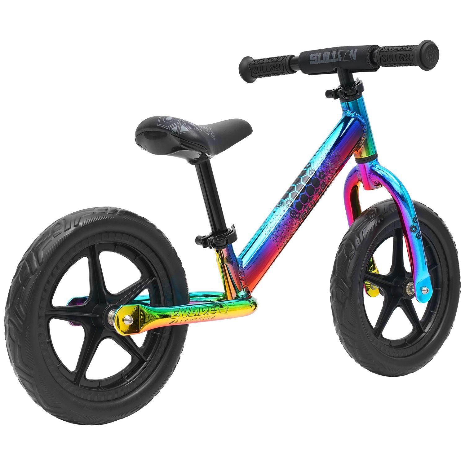 Sullivan Evade 12in - Balance Bike Neo Black Right Side View