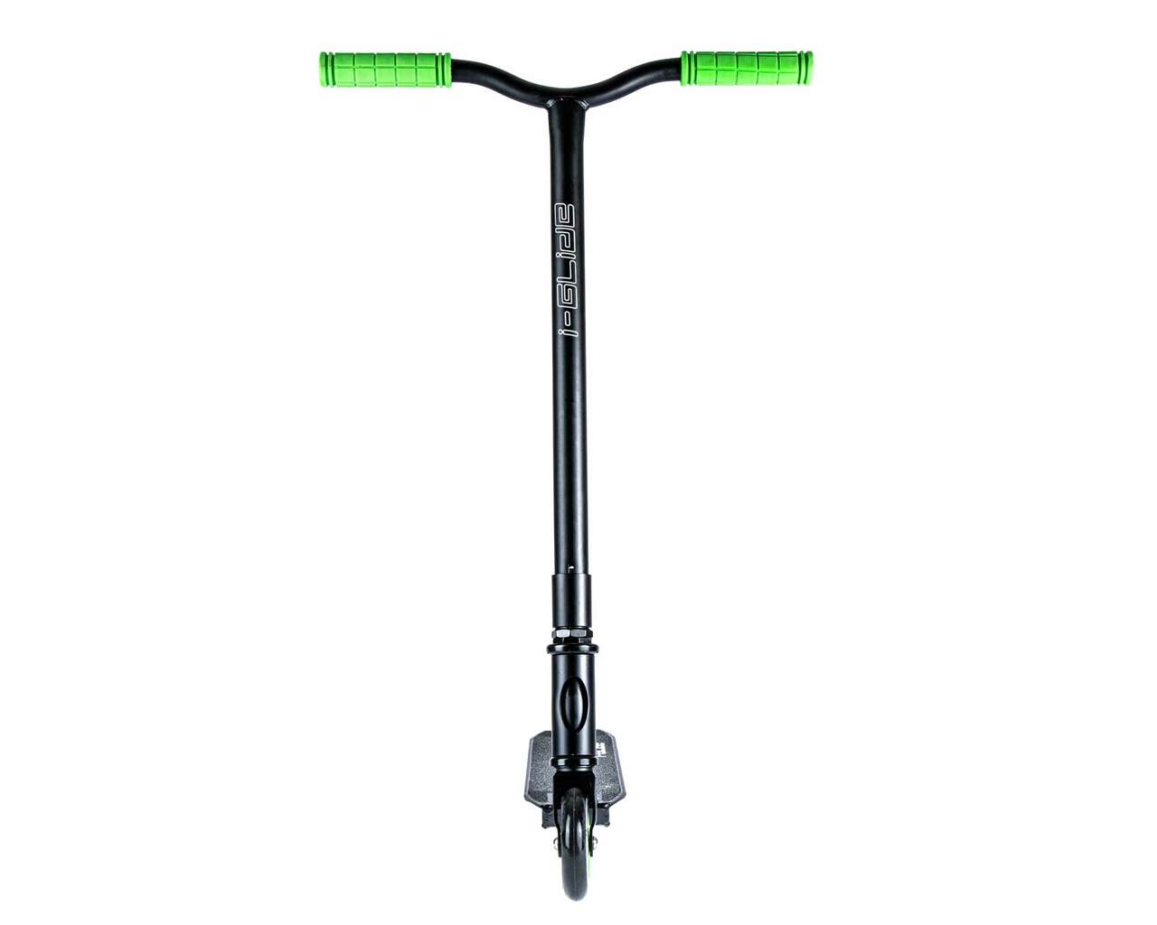I-Glide JR - Scooter Complete Black Green Front