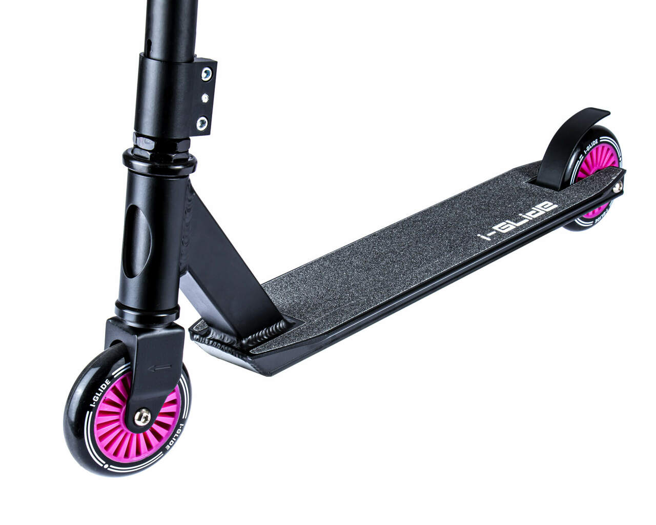 I-Glide JR - Scooter Complete Black pink Close Up