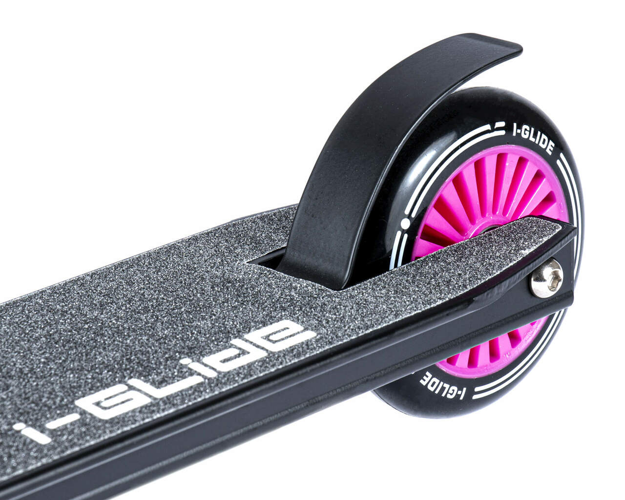 I-Glide JR - Scooter Complete Black Pink Wheel 100mm