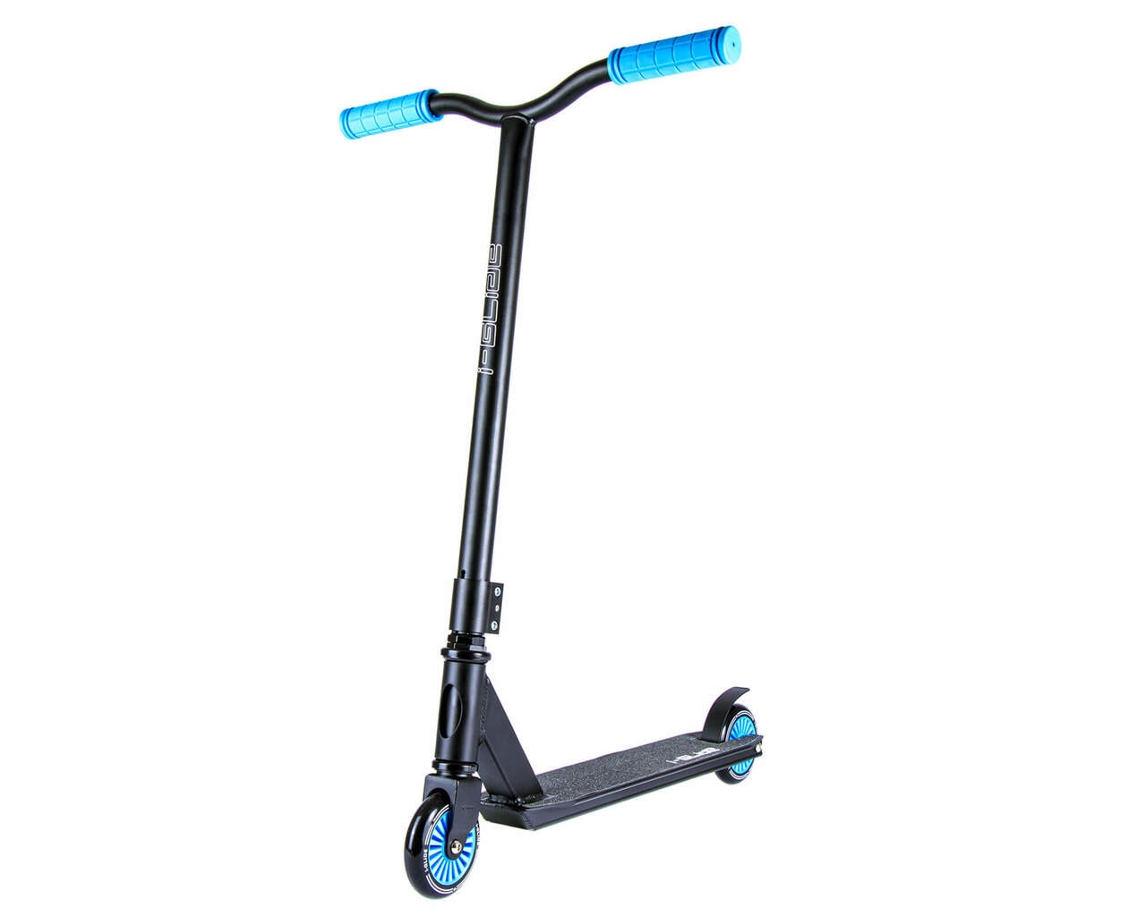 I-Glide JR - Scooter Complete Black Blue Junior Youth