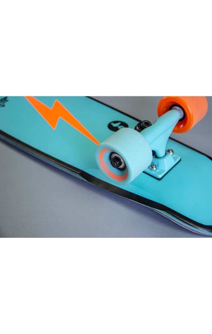 Dusters Bird Bolt Teal 25" - Cruiser Complete Wheels Colors Close Up