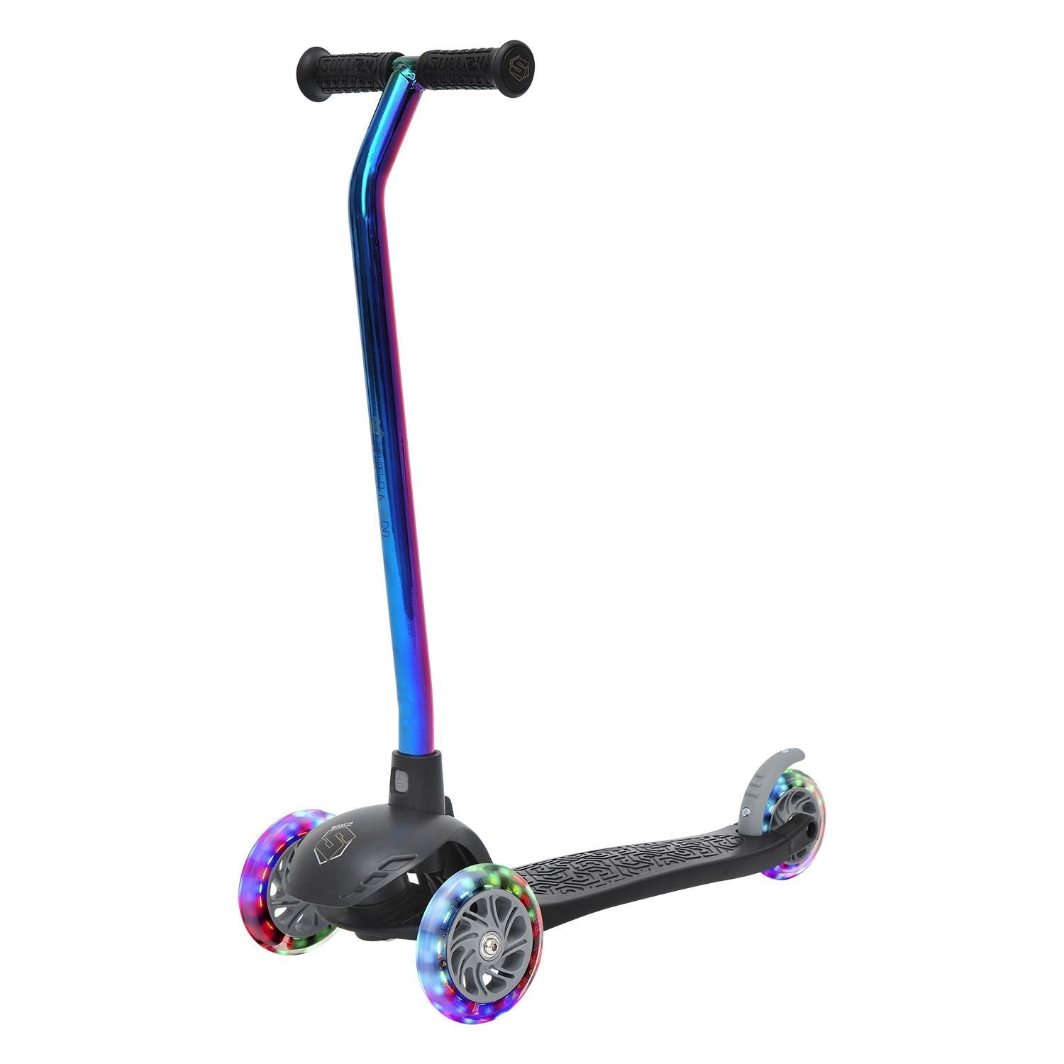 Sullivan Lean N Glide Tri Scooter - Kick Scooter Neo Black Edit alt text Left Angle
