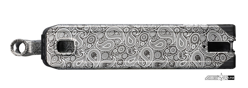 Envy AOS V4 Limited Edition Wazzeh 2018, Scooter Deck, Silver Bandana, Bottom View