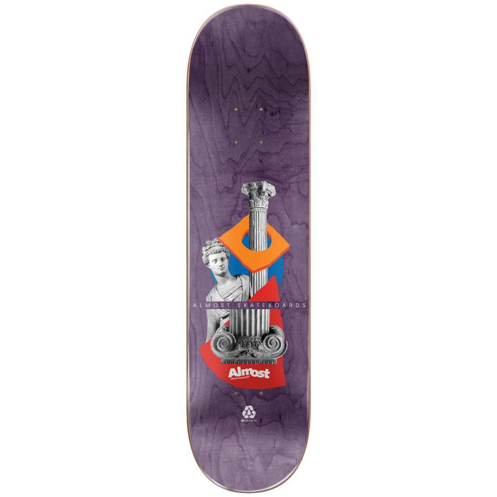 Almost Max Relics R7 Blue 8.125 - Skateboard Deck Top