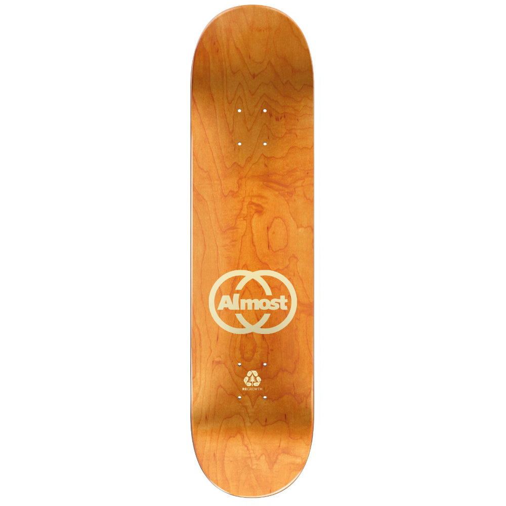 Almost Mullen Animals R7 7.75 - Skateboard Deck Top