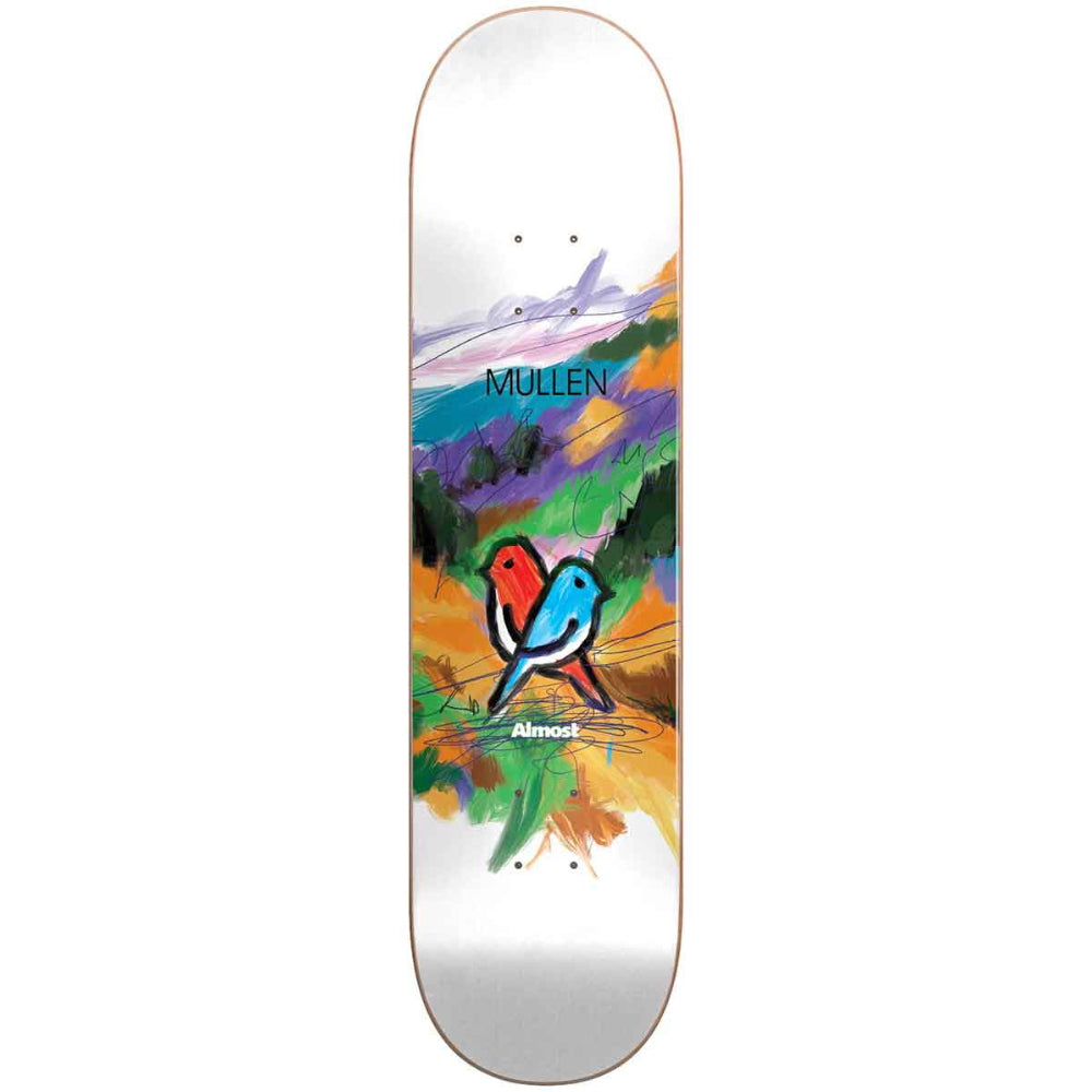 Almost Mullen Mean Pets Paintings Impact Light 8.0 - Skateboard Deck