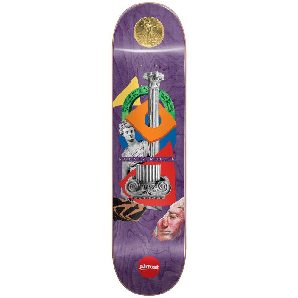 Almost Mullen Relics R7 Purple 8.25 - Skateboard Deck